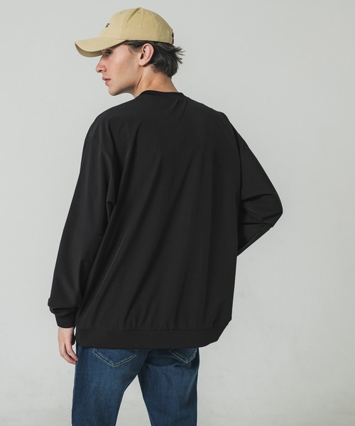 coca(coca)(コカ)の「メンズ4wayストレッチクルーネックトップス(Tシャツ/カットソー・メンズ・ネイビー/グレー/ブラック/カーキ・L/M)」の11枚目の写真