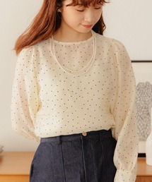 flower | シアードットブラウス(シャツ/ブラウス)