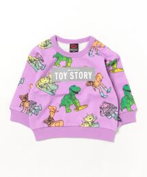 Disney（ディズニー）の「ディズニー トイストーリー 総柄 トレーナー 8841K（スウェット・キッズ）」