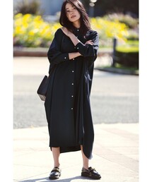 OPAQUE.CLIP | 【大草直子さんコラボ】2wayシャツワンピース(ワンピース)