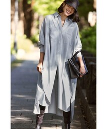 OPAQUE.CLIP | 【大草直子さんコラボ】2wayシャツワンピース(ワンピース)