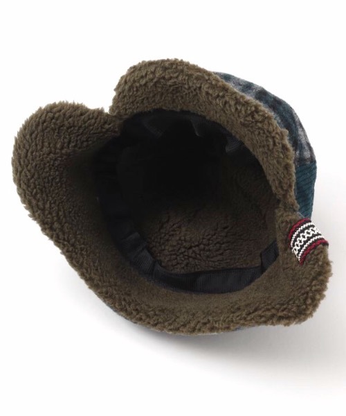 チャイハネ(チャイハネ)の「【チャイハネ】バフチフライトキャップ(キャップ・レディース・ブラウン/レッド/ブルー・FREE)」の5枚目の写真