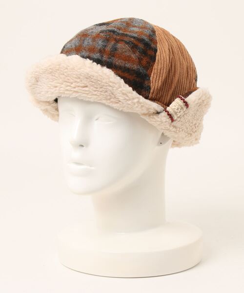 チャイハネ(チャイハネ)の「【チャイハネ】バフチフライトキャップ(キャップ・レディース・ブラウン/レッド/ブルー・FREE)」の6枚目の写真