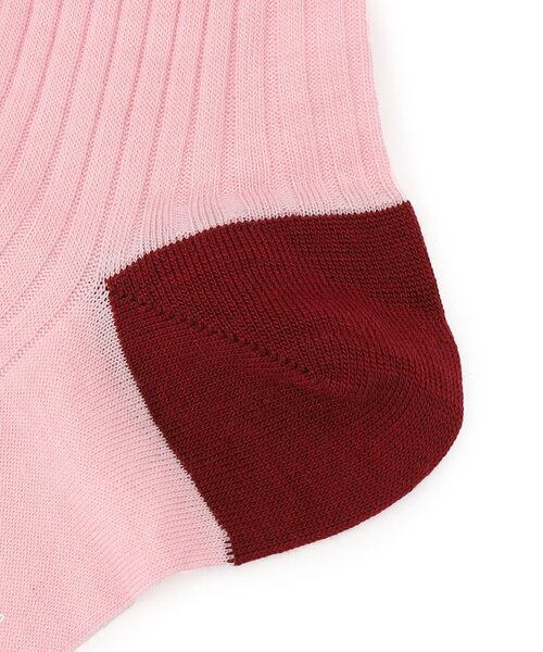 Pantherella（パンセレラ）の「◆PANTHERELLA （パンセレラ） wool heel toe sox（ソックス/靴下・レディース・ライトグレー系4/ピンク系9・00）」の7枚目の写真