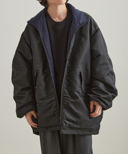 ADAM ET ROPE'（アダムエロペ）の「【WEB限定】《ナイロン×フリース