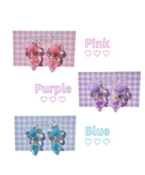 tone(トーン)の「【Mermaid Pink】推し色いちごピアス(MA)(ピアス(両耳用)・レディース・ピンク/ホワイト/イエロー/ブルー/オレンジ/ブラック/パープル/グリーン/レッド・FREE)」の11枚目の写真