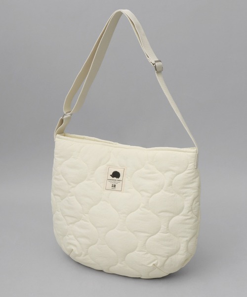 SCANDINAVIAN FOREST（スカンジナビアン・フォレスト）の「軽量 キルティング バルーン ショルダーバッグ（ショルダーバッグ・レディース・ブラック/オフホワイト・FREE）」の3枚目の写真