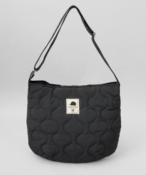 SCANDINAVIAN FOREST（スカンジナビアン・フォレスト）の「軽量 キルティング バルーン ショルダーバッグ（ショルダーバッグ・レディース・ブラック/オフホワイト・FREE）」の7枚目の写真