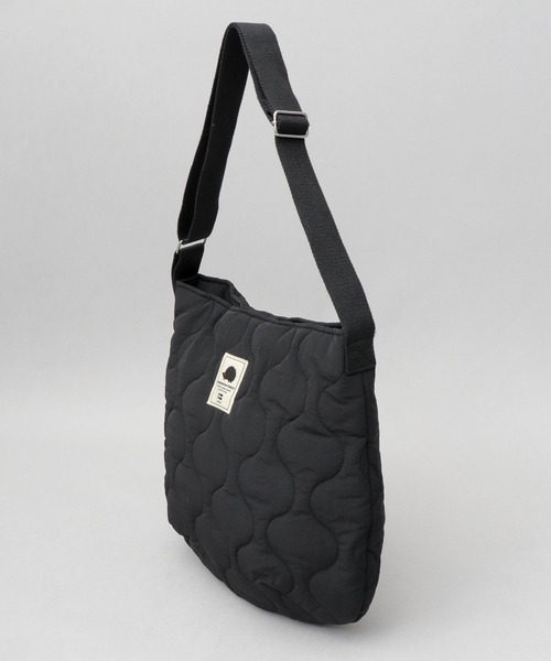 SCANDINAVIAN FOREST（スカンジナビアン・フォレスト）の「軽量 キルティング バルーン ショルダーバッグ（ショルダーバッグ・レディース・ブラック/オフホワイト・FREE）」の8枚目の写真