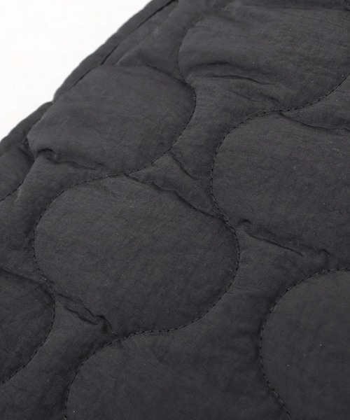 SCANDINAVIAN FOREST（スカンジナビアン・フォレスト）の「軽量 キルティング バルーン ショルダーバッグ（ショルダーバッグ・レディース・ブラック/オフホワイト・FREE）」の15枚目の写真