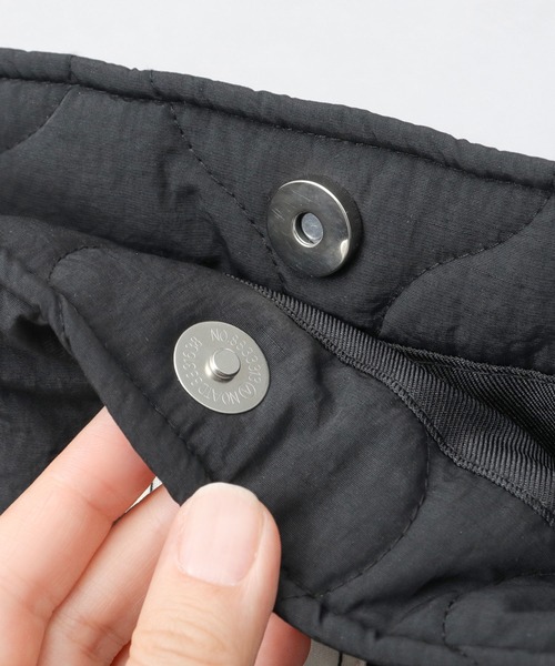 SCANDINAVIAN FOREST（スカンジナビアン・フォレスト）の「軽量 キルティング バルーン ショルダーバッグ（ショルダーバッグ・レディース・ブラック/オフホワイト・FREE）」の19枚目の写真