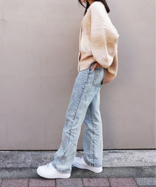 Chouchour（シュシュール）の「【chouchour/シュシュール】グラデーションカーディガン（カーディガン/ボレロ・レディース・スモークピンク・FREE）」の4枚目の写真