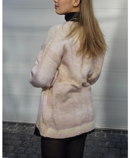 Chouchour（シュシュール）の「【chouchour/シュシュール】グラデーションカーディガン（カーディガン/ボレロ・レディース・スモークピンク・FREE）」の8枚目の写真