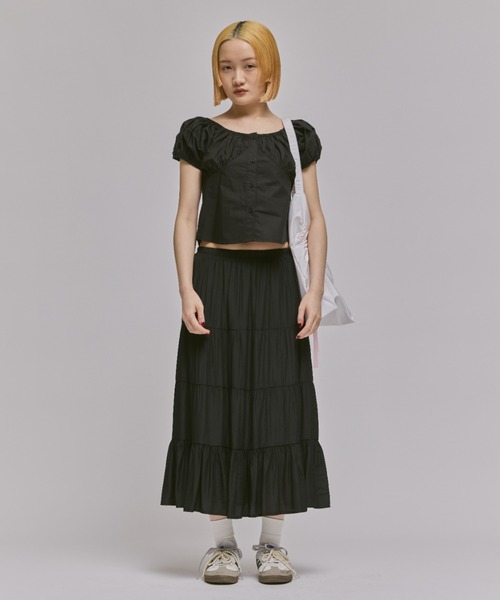 FEKETE（フェケテ）の「2WAY PUFF SLEEVE BLOUSE / 2WAYパフスリーブ