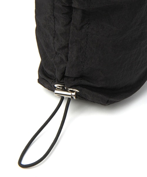 tiny tiny（ティニーティニー）の「ギャザーソフトショルダーバッグM[tiny tiny(ティニーティニー)]（ショルダーバッグ・レディース・ブラック/ブルー/シルバー・0）」の7枚目の写真