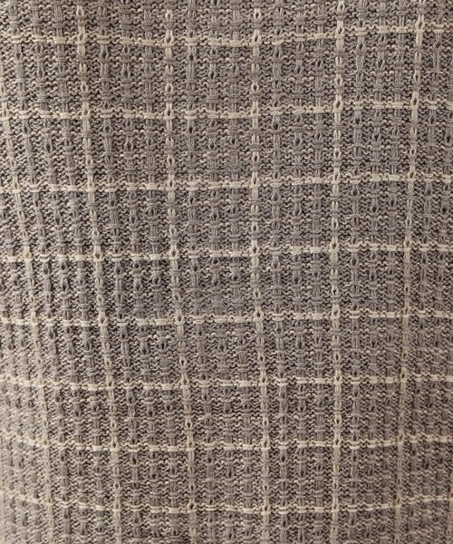 TopIsm（トップイズム）の「ルーズシルエット ツイード編み Vネックカーデ（ニット/セーター・メンズ・グリーン/ブラウン/グレイッシュベージュ/ブルー/ブラック・M/L）」の22枚目の写真