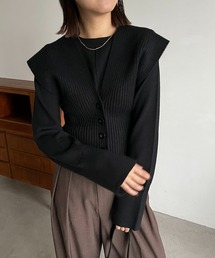 CAPRICIEUX LE'MAGE | マルチベストSETプルオーバー(ニット/セーター)