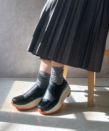 Noubel Voug Relax | 厚底 カジュアル スリッポン スニーカー(スニーカー)