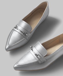 minia | モチーフポインテッドシューズ(ローファー)