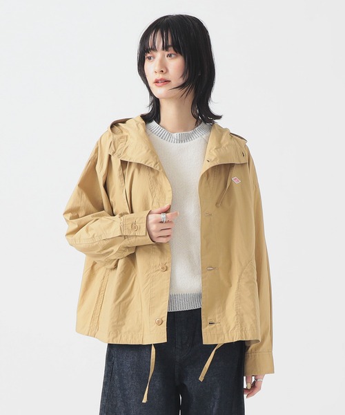 美品【DANTON】 ダントン フード付きコットンジップジャケット アウター DANTON / コットン フード ジャケット（ブルゾン）｜DANTON（ダントン