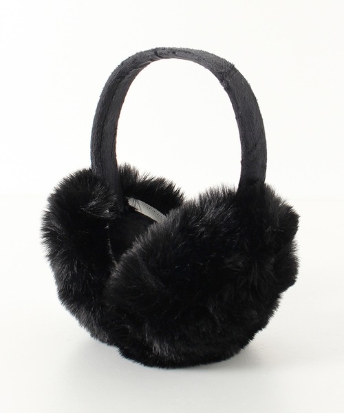 ALWAYS GOOD TIME（オルウェイズグッドタイム）の「ファー耳当て／イヤーマフ　折り畳み可能（イヤーマフ・レディース・ブラウン系2/グレー系2/ブラック系1/ピンク系3/ホワイト系2/グレー系1/ホワイト系3/ホワイト系1/ピンク系1/ブラウン系1/ブラック系2/ピンク系2/ピンク系4・FREE）」の4枚目の写真