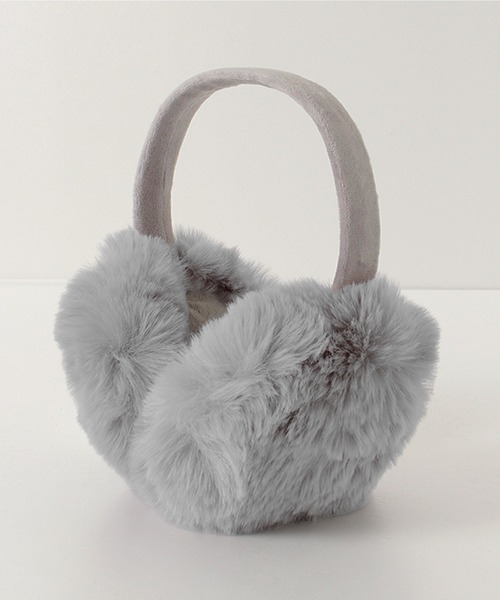 ALWAYS GOOD TIME（オルウェイズグッドタイム）の「ファー耳当て／イヤーマフ　折り畳み可能（イヤーマフ・レディース・ブラウン系2/グレー系2/ブラック系1/ピンク系3/ホワイト系2/グレー系1/ホワイト系3/ホワイト系1/ピンク系1/ブラウン系1/ブラック系2/ピンク系2/ピンク系4・FREE）」の6枚目の写真