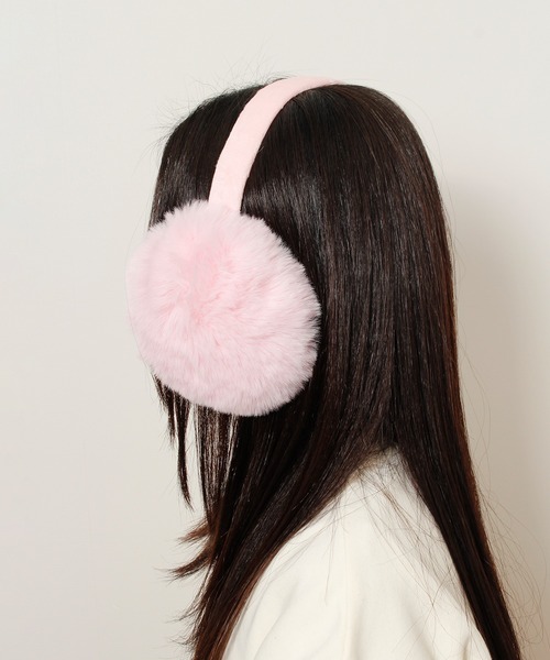 ALWAYS GOOD TIME（オルウェイズグッドタイム）の「ファー耳当て／イヤーマフ　折り畳み可能（イヤーマフ・レディース・ブラウン系2/グレー系2/ブラック系1/ピンク系3/ホワイト系2/グレー系1/ホワイト系3/ホワイト系1/ピンク系1/ブラウン系1/ブラック系2/ピンク系2/ピンク系4・FREE）」の17枚目の写真