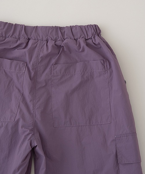 b・ROOM(ビールーム)の「イージーワイドカーゴパンツ(その他パンツ・キッズ・ベージュ/パープル/チャコール/アイボリー・140cm/150cm/100cm/120cm/130cm/110cm)」の7枚目の写真