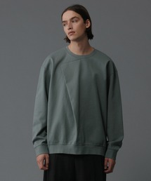 ADAM ET ROPE' | フロントタック ロングスリーブ Tシャツ / ルーズシルエット / UNISEX(Tシャツ/カットソー)