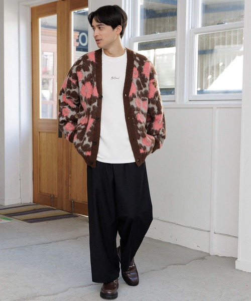 LAKOLE(ラコレ)の「フラワーシャギーカーデ / 992095(カーディガン/ボレロ・メンズ・ピンク/ブルー/アイボリー・MEDIUM/LARGE/X-LARGE)」の12枚目の写真