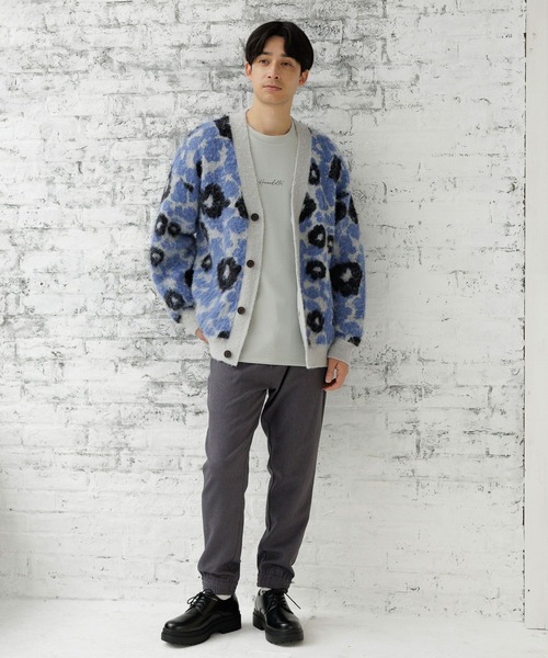 LAKOLE(ラコレ)の「フラワーシャギーカーデ / 992095(カーディガン/ボレロ・メンズ・ピンク/ブルー/アイボリー・MEDIUM/LARGE/X-LARGE)」の6枚目の写真