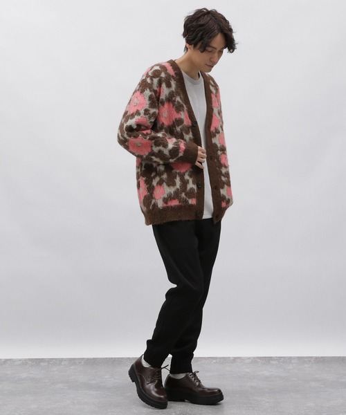 LAKOLE(ラコレ)の「フラワーシャギーカーデ / 992095(カーディガン/ボレロ・メンズ・ピンク/ブルー/アイボリー・MEDIUM/LARGE/X-LARGE)」の7枚目の写真