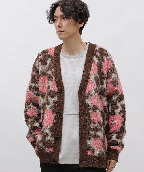 LAKOLE(ラコレ)の「フラワーシャギーカーデ / 992095(カーディガン/ボレロ・メンズ・ピンク/ブルー/アイボリー・MEDIUM/LARGE/X-LARGE)」の13枚目の写真