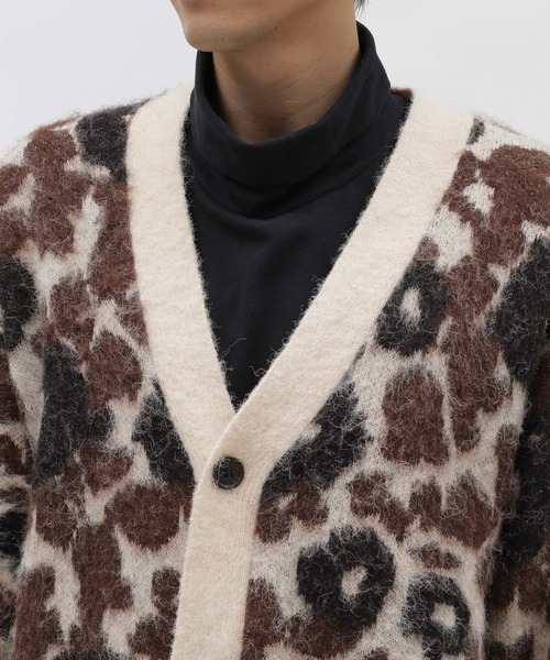 LAKOLE(ラコレ)の「フラワーシャギーカーデ / 992095(カーディガン/ボレロ・メンズ・ピンク/ブルー/アイボリー・MEDIUM/LARGE/X-LARGE)」の5枚目の写真