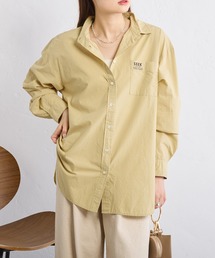 PUAL CE CIN | タイプライターワンポイントロゴ刺繍ブラウス(シャツ/ブラウス)