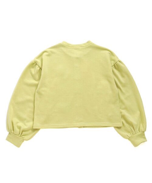 algy（アルジー）の「ワッペンカーデ（カーディガン/ボレロ・キッズ・グレー/イエロー/アイボリー・SMALL/MEDIUM/X-SMALL/XX-SMALL）」の14枚目の写真