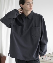 aimoha men FUNCTIONAL CPO SHIRT ファンクショナルCPOシャツ吸水速乾