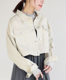 ショートGジャン(その他アウター)|Apuweiser-riche(アプワイザー ショートGジャン(その他アウター)|Apuweiser-riche(アプワイザー