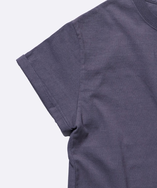 FIDELITY（フィデリティ）の「[WOMEN] ANCHOR LOGO S/S TEE / ウィメンズ半袖ロゴプリントTシャツ（Tシャツ/カットソー・レディース・スカイブルー/ブラック・FREE）」の10枚目の写真