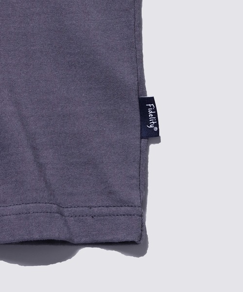 FIDELITY（フィデリティ）の「[WOMEN] ANCHOR LOGO S/S TEE / ウィメンズ半袖ロゴプリントTシャツ（Tシャツ/カットソー・レディース・スカイブルー/ブラック・FREE）」の3枚目の写真