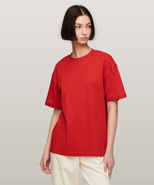 【セール】【CLASSY掲載】リラックスライトコットンインターロックTシャツ（Tシャツ/カットソー）｜TOMMY HILFIGER（トミーヒルフィガー）