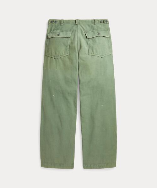 POLO RALPH LAUREN（ポロ ラルフ ローレン）の「リラックス フィット リバースサティーン パンツ（カーゴパンツ・メンズ・グリーン・32/30/30/30/28/30/34/32/40/32）」の2枚目の写真