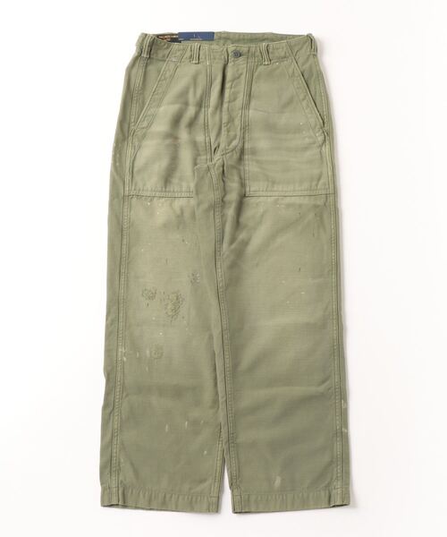 POLO RALPH LAUREN（ポロ ラルフ ローレン）の「リラックス フィット リバースサティーン パンツ（カーゴパンツ・メンズ・グリーン・32/30/30/30/28/30/34/32/40/32）」の3枚目の写真