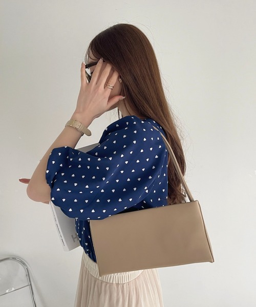Ada.（エイダ）の「ハート プリント パフスリーブ ブラウス（シャツ/ブラウス・レディース・ブラック/オフホワイト/ブルー・FREE）」の13枚目の写真