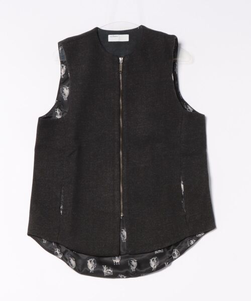 PARKS TOKYO SELECT（パークストウキョウセレクト）の「【ihana】(BRD）圧縮ニットショートベスト（ベスト・レディース・その他1/その他2/その他3・FREE）」の2枚目の写真