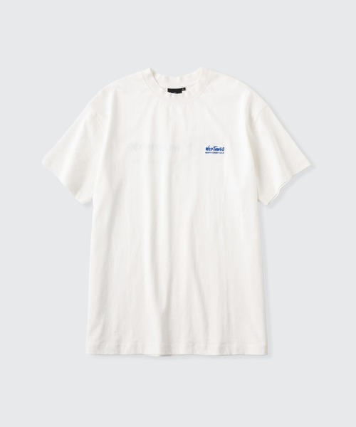 DONK SWEETEST THING Tシャツ ホワイト T -shirt (sketch cat and other Leaves Series, Vanilla White)