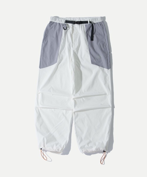 クーキー　 ナイロンフリーストラックパンツ kutir パンツ NYLON FLEECE WIDE PANTS/ナイロンフリースワイド