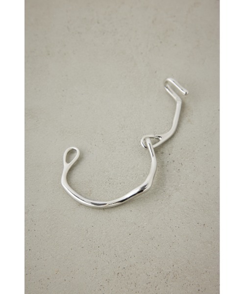 AZUL by moussy（アズールバイマウジー）の「ドローイングウエーブフックバングル（ブレスレット・レディース・ゴールド系その他/シルバー・FREE）」の17枚目の写真