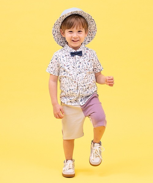 ‡センスオブワンダー/SENSE OF WONDER‡80cm ノースリーブワンピース 白×ピンク リバティ '20年製子供服 キッズ kids ベビー服 baby 女の子 夏 616032 onepi sense of wonderセンスオブワンダー（80cm）リバティワンピース