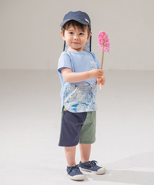 sense of wonder（センスオブワンダー）の「バイカラーハーフパンツ（チノパンツ・キッズ・ライトグリーン/ラベンダー・80ｃｍ/90cm/110cm/120cm/130cm/100cm）」の13枚目の写真